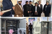 آیین بهره برداری از پروژه توسعه شبکه کابل و واگذاری تلفن ثابت و...
