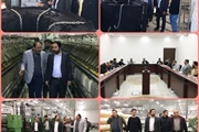 بازدید میدانی ذوالقدر فرماندار شهرستان ابهر به همراه جمعی از...