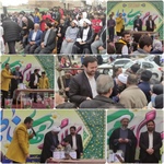 برگزاری جشن بزرگ ولادت با سعادت امام زمان عجل الله تعالی فرجه الشریف در میدان ولیعصر ابهر به همراه پخش زنده از شبکه های سه، دو و اشراق صدا و سیم