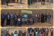 آیین کلنگ زنی مدرسه دو کلاسه روستای کلنگرز، با حضور ذوالقدر...