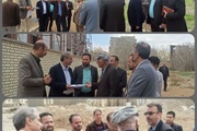بازدید میدانی ذوالقدر شهرستان ابهر به همراه جمعی از مسئولین و...
