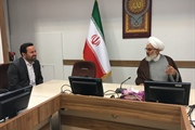 دیدار نوروزی احمد ذوالقدر فرماندار شهرستان ابهر با آیت اله خاتمی...