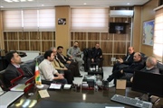 دیدار خداوردی رئیس سازمان مدیریت و برنامه ریزی استان و هئیت همراه...