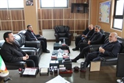 دیدار سرمایه گذار بخش خصوصی در حوزه احداث نیروگاه خورشیدی با مجری...