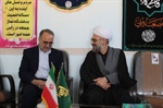 دیدار و گفت و گوی جزونقی  سرپرست فرمانداری شهرستان ابهر با حجت الاسلام زارعی امام جمعه هیدج در محل دفتر امام جمعه