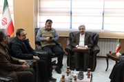 دیدار محمدی مدیر کل امور مالیاتی استان زنجان به همراه جلیلی رئیس...