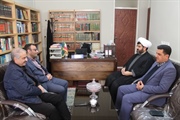دیدار خلجی سرپرست فرمانداری شهرستان ابهر به همراه حیدری شهردار...
