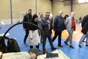 بازدید میدانی خلجی سرپرست فرمانداری شهرستان ابهر از اردوی خدمات...