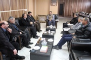 دیدار برخی از خبرنگاران و فعالان حوزه رسانه شهرستان با خلجی سرپرست...