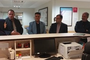 حضور خلجی سرپرست فرمانداری شهرستان ابهر بهمراه حیدری شهردار ابهر...