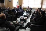 برگزاری سومین جلسه خلجی سرپرست فرمانداری شهرستان با حیدری شهردار...