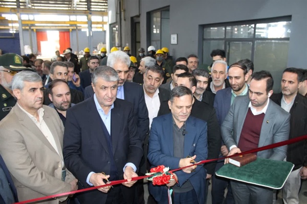 احیا کارخانه ریخته‌گری ذوب و فلزات با حضور معاون رئیس جمهور