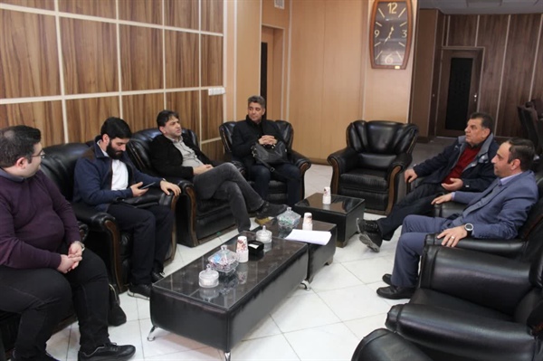 دیدار مدیرعامل شرکت نساجی رازی با خلجی سرپرست فرمانداری شهرستان ابهر