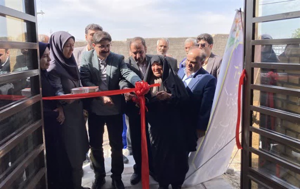 آیین بهره برداری از کتابخانه عمومی صاحب الزمان (عج) روستای قروه