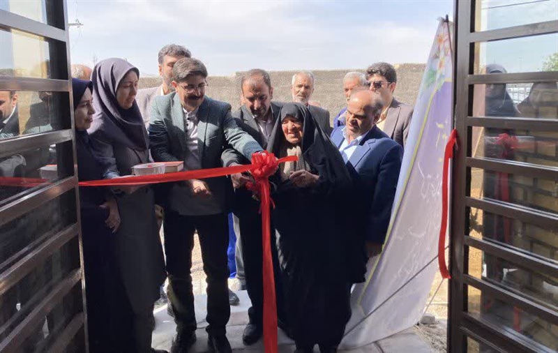 آیین بهره برداری از کتابخانه عمومی صاحب الزمان (عج) روستای قروه