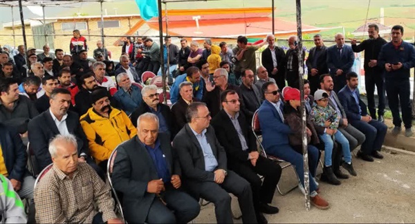 حضور خلجی فرماندار شهرستان ابهر در جشنواره فرهنگی ورزشی سندان