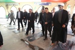 عطر افشانی وگلباران مزار شهدای والا مقام شهرستان ابهر با حضور دکتر سید محسن صادقی استاندار زنجان در بدو ورود به شهرستان