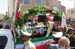 تشییع پیکر شهید عرشیا ذوالقدر در شهرستان ابهر با حضور گسترده مردم انقلابی