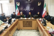 برگزاری جلسه ستاد اربعین شهرستان به ریاست مهندس خلجی فرماندار...
