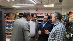 بازدید خلجی فرماندار شهرستان به همراه بختیاری دادستان شهرستان ابهر از بازار، فروشگاه های عرضه مواد غذایی و مراکز توزیع عمده کالا