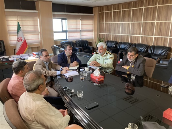 برگزاری جلسه هماهنگی سفر ریاست محترم جمهور به استان به ریاست مهندس خلجی فرماندار شهرستان ابهر