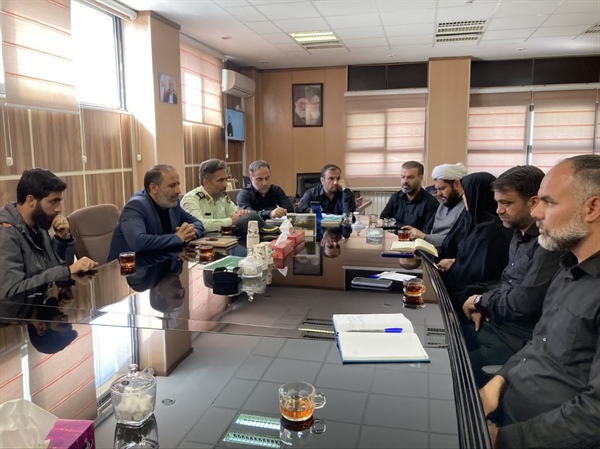 برگزاری جلسه هماهنگی برگزاری یادواره شهدای مدافع وطن(یادبود سه شهید سرافراز منطقه) به ریاست مهندس خلجی فرماندار شهرستان ابهر