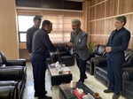 مراسم تکریم و معارفه رئیس کتابخانه های عمومی شهرستان ابهر