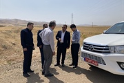بازدید خلجی فرماندار شهرستان ابهر از پروژه تعریض جاده ابهر به ازناب