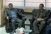 دیدار کاظمی مدیرعامل شرکت توزیع برق استان با خلجی فرماندار شهرستان...