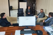 دیدار مهندس سعید خلجی با کارکنان و رئیس اداره تامین اجتماعی...