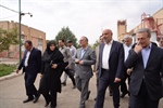 بازدید وزیر تعاون، کار و رفاه اجتماعی از طرح توسعه بیمارستان شهید سلیمانی در ابهر