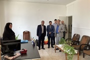 دیدار مهندس سعید خلجی فرماندار شهرستان ابهر  با کارکنان و رئیس...