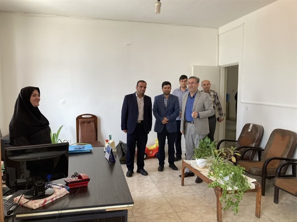 دیدار مهندس سعید خلجی فرماندار شهرستان ابهر  با کارکنان و رئیس اداره بهزیستی شهرستان ابهر به مناسبت هفته بهزیستی