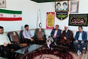 دیدار سعید خلجی فرماندار شهرستان ابهر با حجت الاسلام والمسلمین...