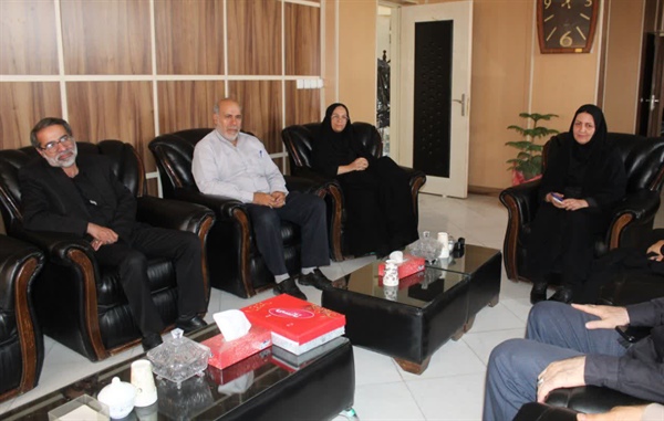 دیدار برزگر مدیرکل بنیاد شهید و امور ایثارگران استان با خلجی فرماندار شهرستان ابهر جهت بررسی برخی از مسائل و  مشکلات شهرستان