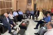 دیدار رئیس و اعضای کانون بازنشستگان آجای شهرستان ابهر با مهندس...