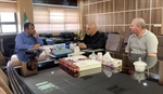 دیدار مدیرعامل شرکت جم قوطی (تولید کننده انواع قوطی و درب فلزی و حلب) با مهندس خلجی فرماندار شهرستان ابهر