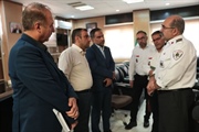 دیدار دکتر ابراهیم خسروشاهی رئیس اورژانس پیش بیمارستانی و مدیریت...