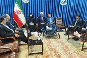 دیدار خانم دکتر مرادخانی معاون هماهنگی و امور اقتصادی استاندار...