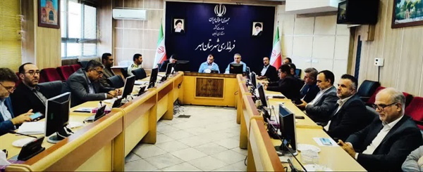 برگزاری هشتمین جلسه ستاد مدیریت بحران و چهارمین جلسه پدافند غیرعامل به ریاست مهندس خلجی فرماندار شهرستان ابهر