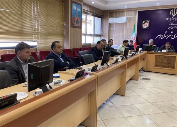 برگزاری جلسه هماهنگی برنامه های گرامیداشت هفته دفاع مقدس به ریاست مهندس سعید خلجی فرماندار شهرستان ابهر و با حضور مسئولین مربوطه در سالن جلسات پیامبر اعظم