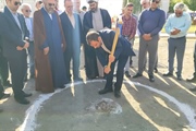 آیین کلنگ زنی مسجد الغدیر هیدج
