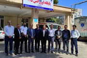 دیدار مهندس خلجی فرماندار شهرستان ابهر با رئیس و پرسنل مرکز فوریت...