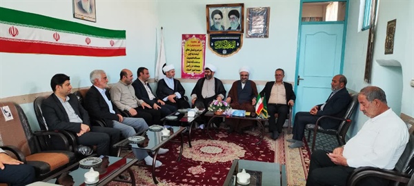 دیدار با امام جمعه شهر هیدج