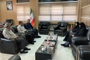 دیدار خانم دکتر کریمخانی مدیرکل امور زنان و خانواده استانداری...