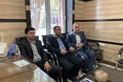 دیدار مهندس خلجی فرماندار شهرستان ابهر با رئیس و همکاران اداره پست...