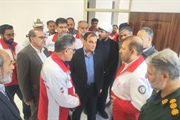 بازدید دکتر افشار دبیر کل جمعیت هلال احمر  کشور از ساختمان جدید...