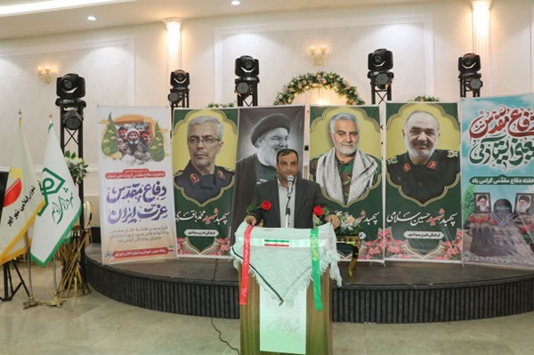 برگزاری مراسم گرامیداشت هفته دفاع و تجلیل پیشکسوتان ۸ سال دفاع مقدس با حضور مهندس خلجی فرماندار شهرستان ابهر و اعضای شورای تامین و شورای اداری