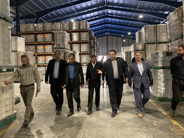 بازدید فرماندار ابهر از شرکت کالا ناوگان رام لجستیک