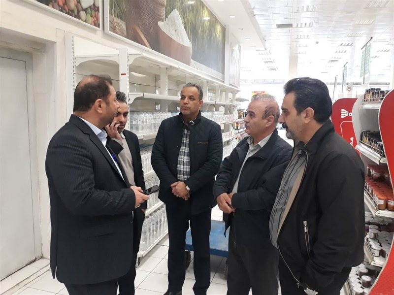 برگزاری مانور بازرسی و نظارت بر بازار شهرستان ابهر